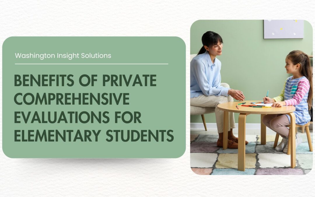 Benefits of Private Comprehensive Evaluations for Elementary Students